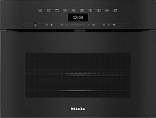 Компактный духовой шкаф с СВЧ Miele H7440BMX OBSW