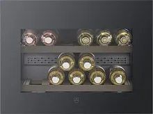 Встраиваемый винный шкаф V-ZUG WineCooler V4000 45 WC4T-51113 L черное стекло